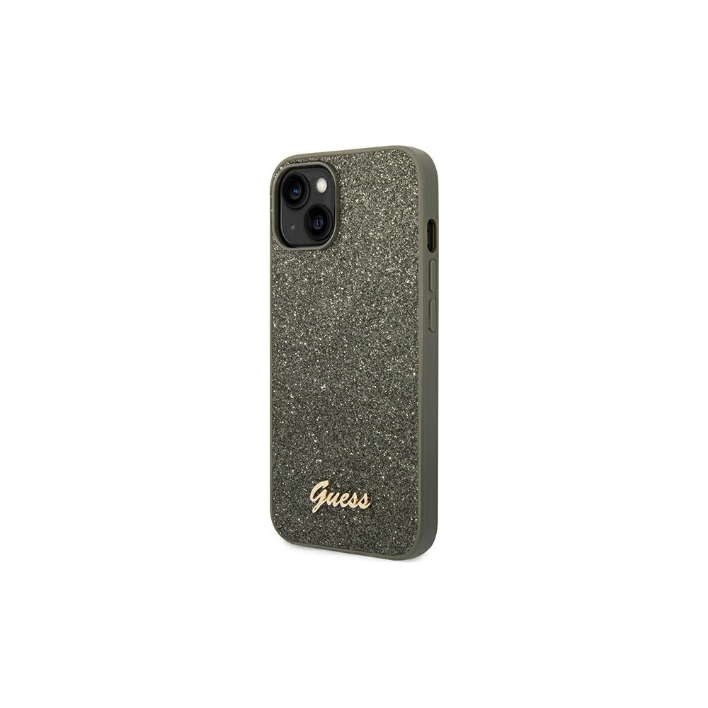 Hurtownia GSM - Etui Guess GUHCP14MHGGSHN Apple iPhone 14 Plus / 15 Plus verde/green hard case Glitter Script - GUE1913 - {ean13} - Hurt