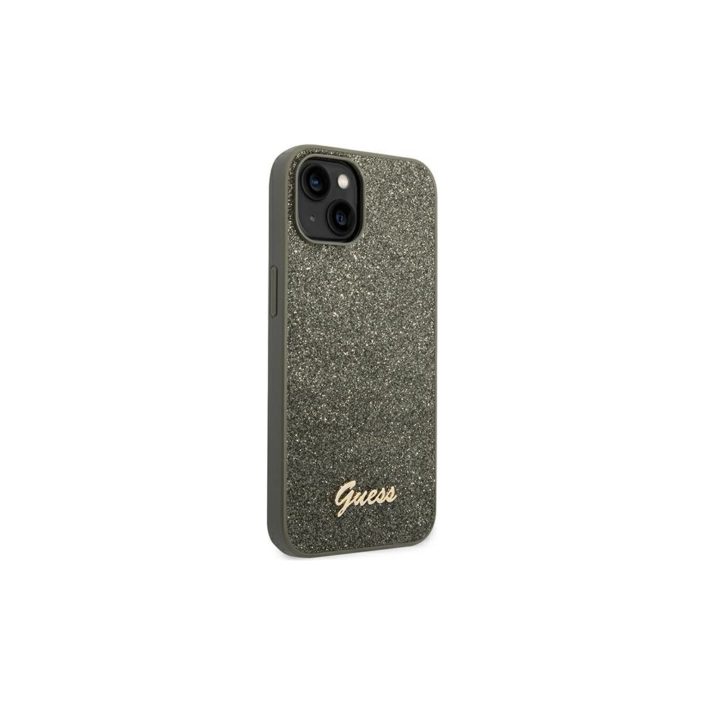 Hurtownia GSM - Etui Guess GUHCP14MHGGSHN Apple iPhone 14 Plus / 15 Plus verde/green hard case Glitter Script - GUE1913 - {ean13} - Hurt