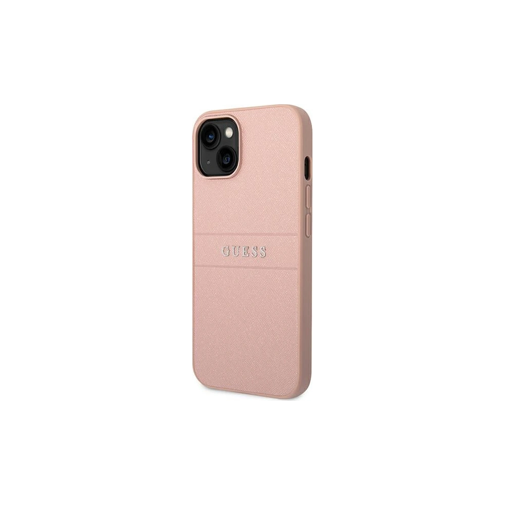 Hurtownia GSM - Etui Guess GUHCP14MPSASBPI Apple iPhone 14 Plus / 15 Plus rózsaszín/pink Saffiano heveder - GUE1916 - {ean13} - Hurt