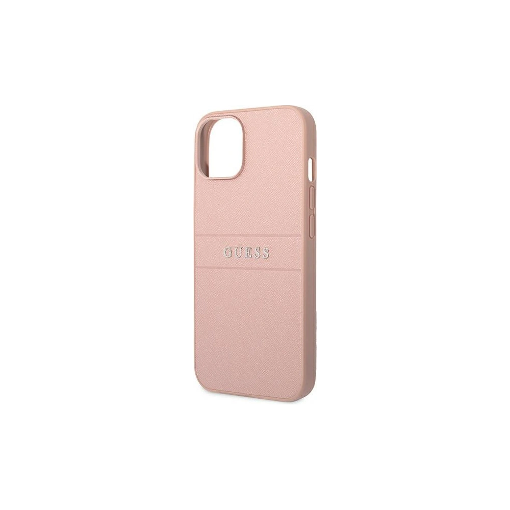Hurtownia GSM - Etui Guess GUHCP14MPSASBPI Apple iPhone 14 Plus / 15 Plus rózsaszín/pink Saffiano heveder - GUE1916 - {ean13} - Hurt