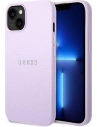 Wholesale Guess GUHCP14MPSASBPU Apple iPhone 14 Plus / 15 Plus purple Saffiano Strap - GUE1917 - {ean13} - Hurt