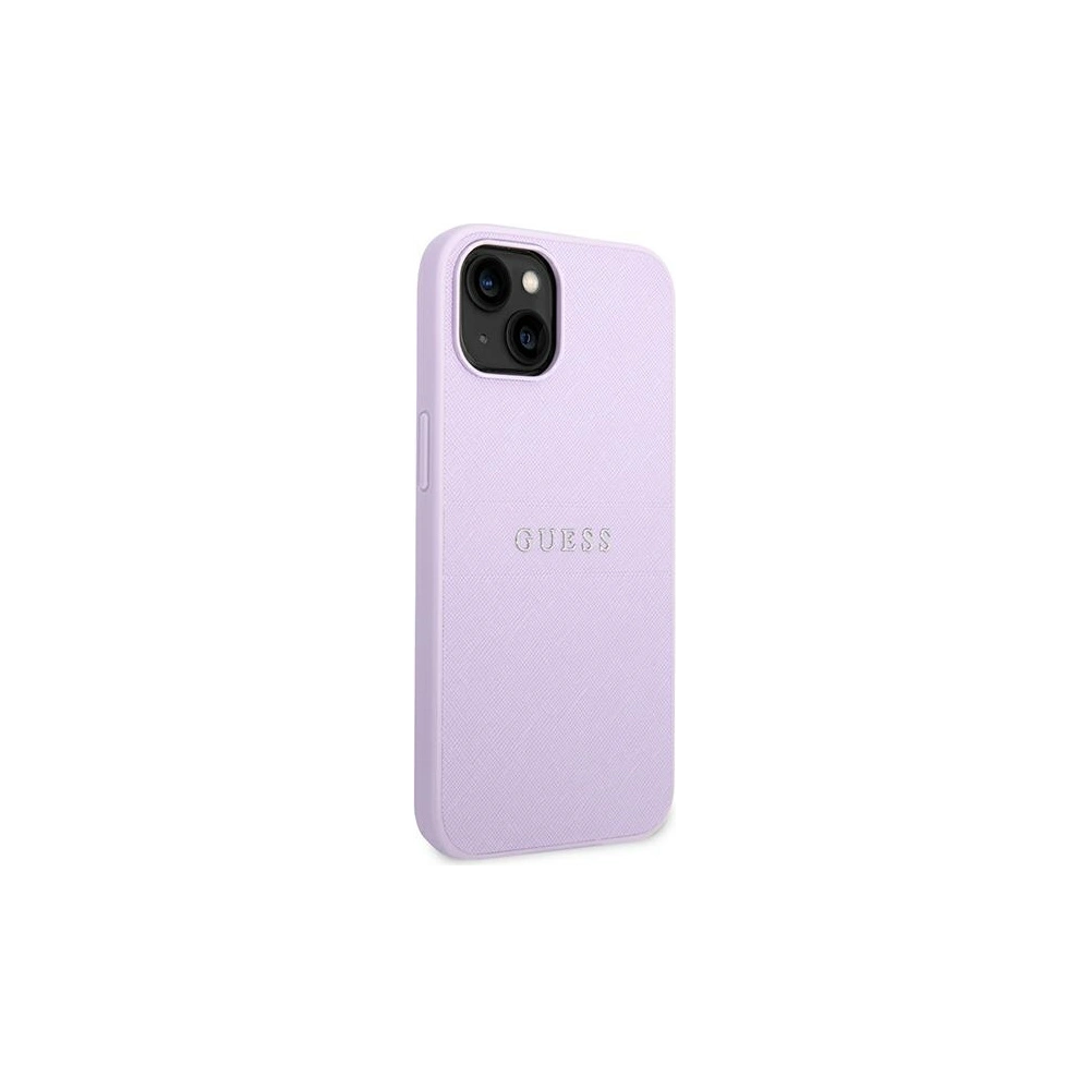 Hurtownia GSM - Etui Guess GUHCP14MPSASBPU Apple iPhone 14 Plus / 15 Plus violet/purple Saffiano Strap - GUE1917 - {ean13} - Hurt