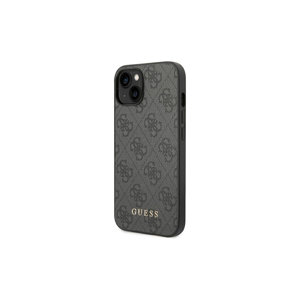 Hurtownia GSM - Etui Guess GUHCP14SG4GFGR Apple iPhone 14 szary/grey hard case 4G Metal Gold Logo - GUE1923 - {ean13} - Hurt