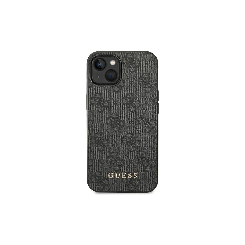 Hurtownia GSM - Etui Guess GUHCP14SG4GFGR Apple iPhone 14 szary/grey hard case 4G Metal Gold Logo - GUE1923 - {ean13} - Hurt