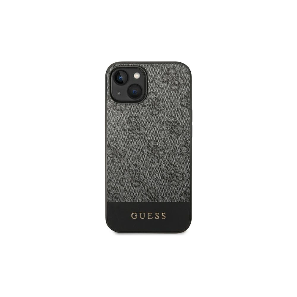 Hurtownia GSM - Case Guess GUHCP14SG4GLGR Apple iPhone 14 grau/grey Hardcase 4G Stripe Collection - GUE1926 - {ean13} - Hurt