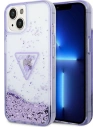 Etui Guess GUHCP14SLFCTPU Apple iPhone 14 fioletowy/purple hardcase Liquid Glitter Palm Collection