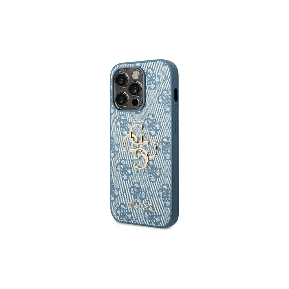 Hurtownia GSM - Etui Guess GUHCP14X4GMGBL Apple iPhone 14 Pro Max albastru/blue hardcase 4G Big Metal Logo - GUE1938 - {ean13} - Hurt