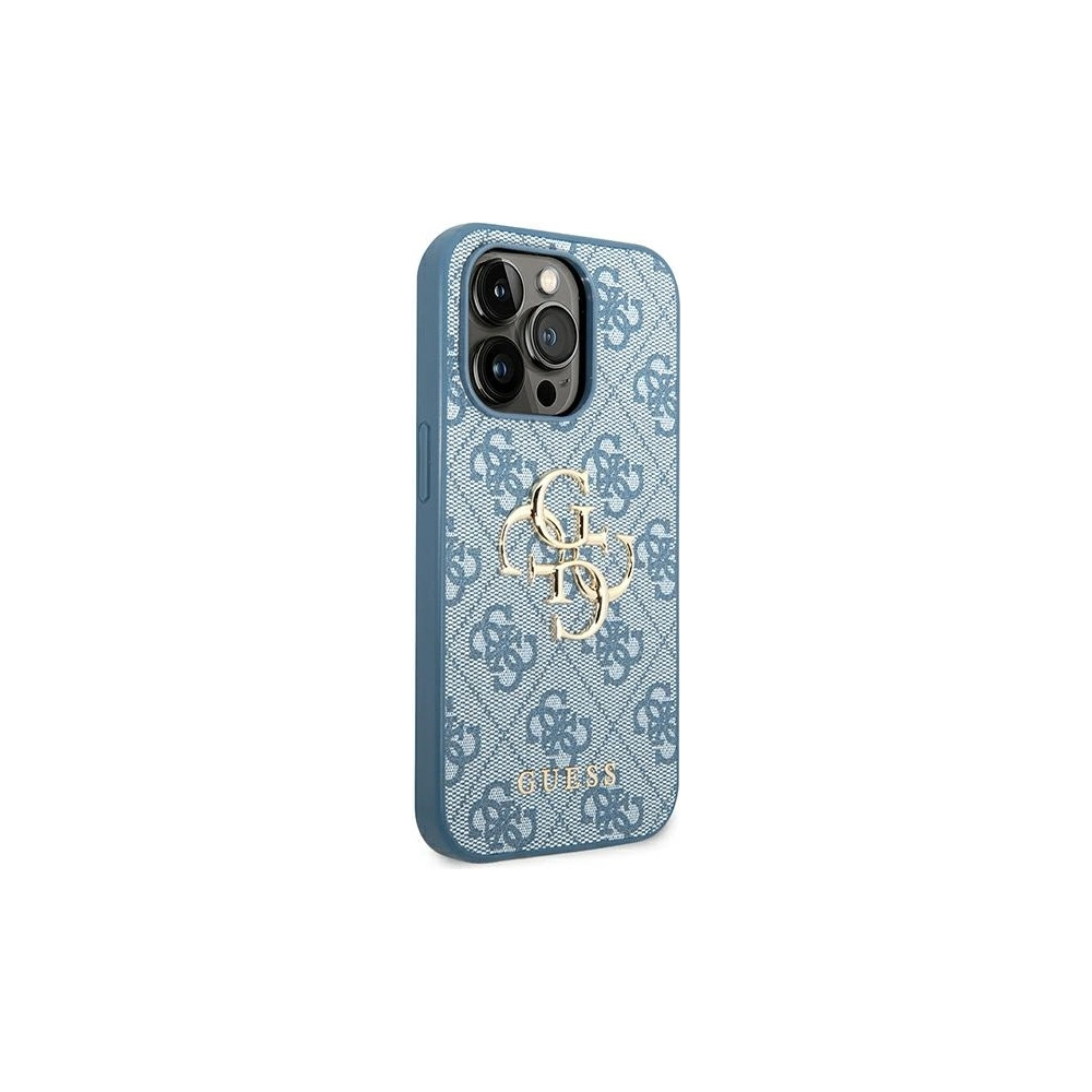 Hurtownia GSM - Etui Guess GUHCP14X4GMGBL Apple iPhone 14 Pro Max albastru/blue hardcase 4G Big Metal Logo - GUE1938 - {ean13} - Hurt