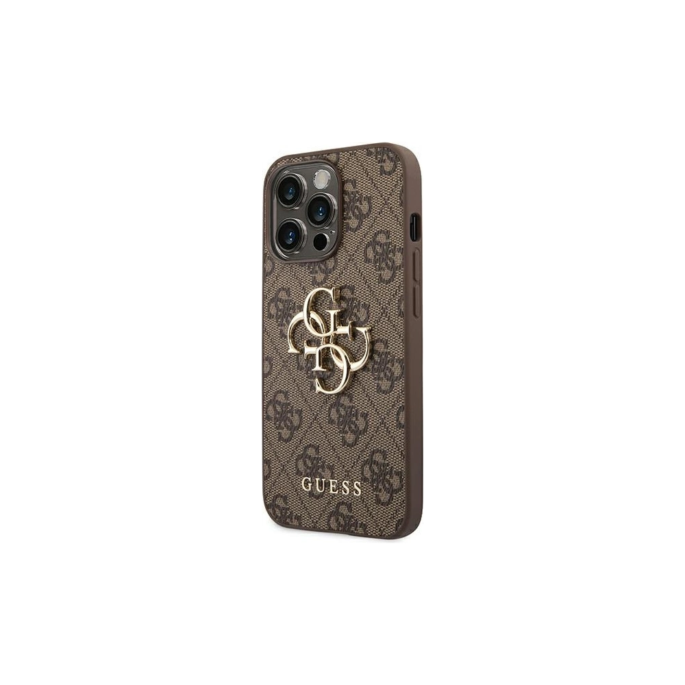 Hurtownia GSM - Etui Guess GUHCP14X4GMGBR Apple iPhone 14 Pro Max hnědý/brown hardcase 4G Big Metal Logo - GUE1939 - {ean13} - Hurt
