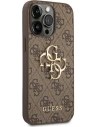 Hurtownia GSM - Etui Guess GUHCP14X4GMGBR Apple iPhone 14 Pro Max brązowy/brown hardcase 4G Big Metal Logo - GUE1939 - {ean13} - Hurt
