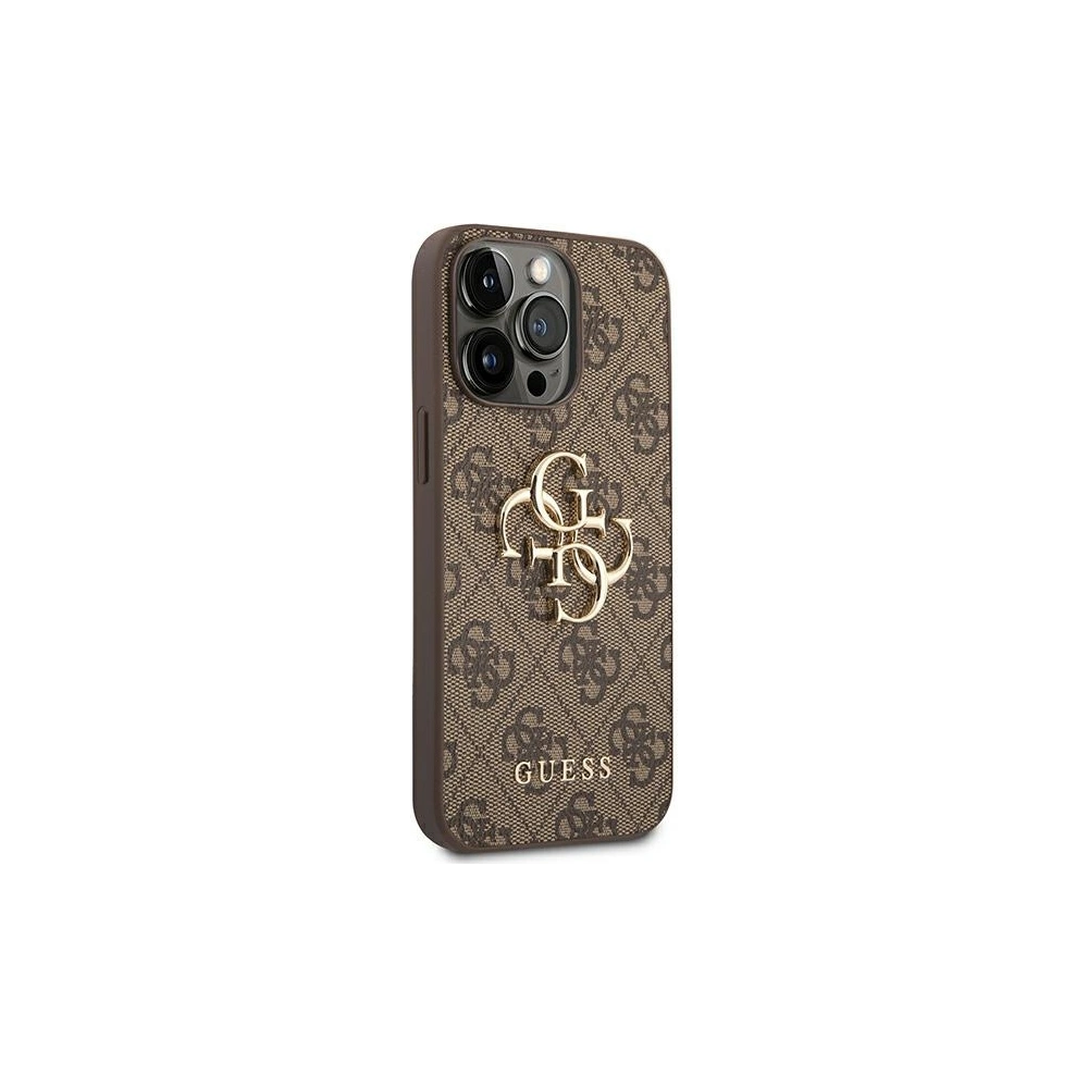 Hurtownia GSM - Etui Guess GUHCP14X4GMGBR Apple iPhone 14 Pro Max hnědý/brown hardcase 4G Big Metal Logo - GUE1939 - {ean13} - Hurt