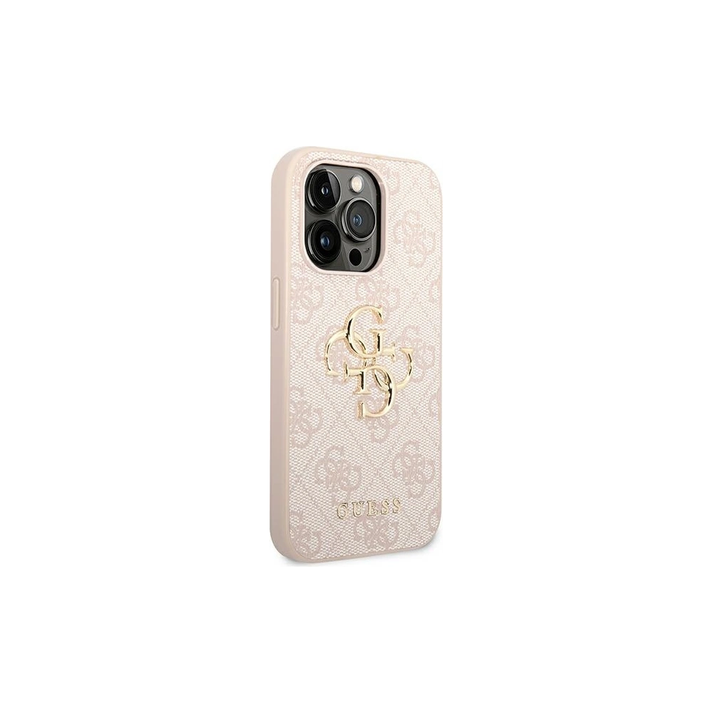 Hurtownia GSM - Etui Guess GUHCP14X4GMGPI Apple iPhone 14 Pro Max różowy/pink hardcase 4G Big Metal Logo - GUE1941 - {ean13} - Hurt