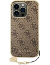 Wholesale Guess GUHCP14XGF4GBR Apple iPhone 14 Pro Max brown hardcase 4G Charms Collection - GUE1947 - {ean13} - Hurt