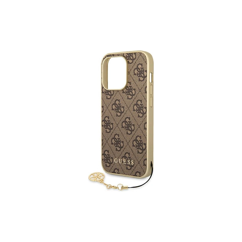 Hurtownia GSM - Etui Guess GUHCP14XGF4GBR Apple iPhone 14 Pro Max hnědý/brown hardcase 4G Charms Collection - GUE1947 - {ean13} - Hurt