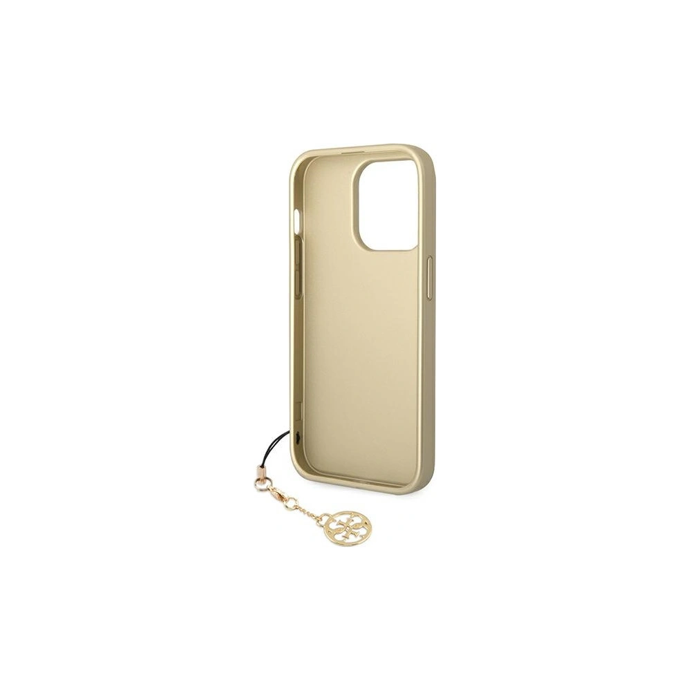 Hurtownia GSM - Etui Guess GUHCP14XGF4GBR Apple iPhone 14 Pro Max hnědý/brown hardcase 4G Charms Collection - GUE1947 - {ean13} - Hurt