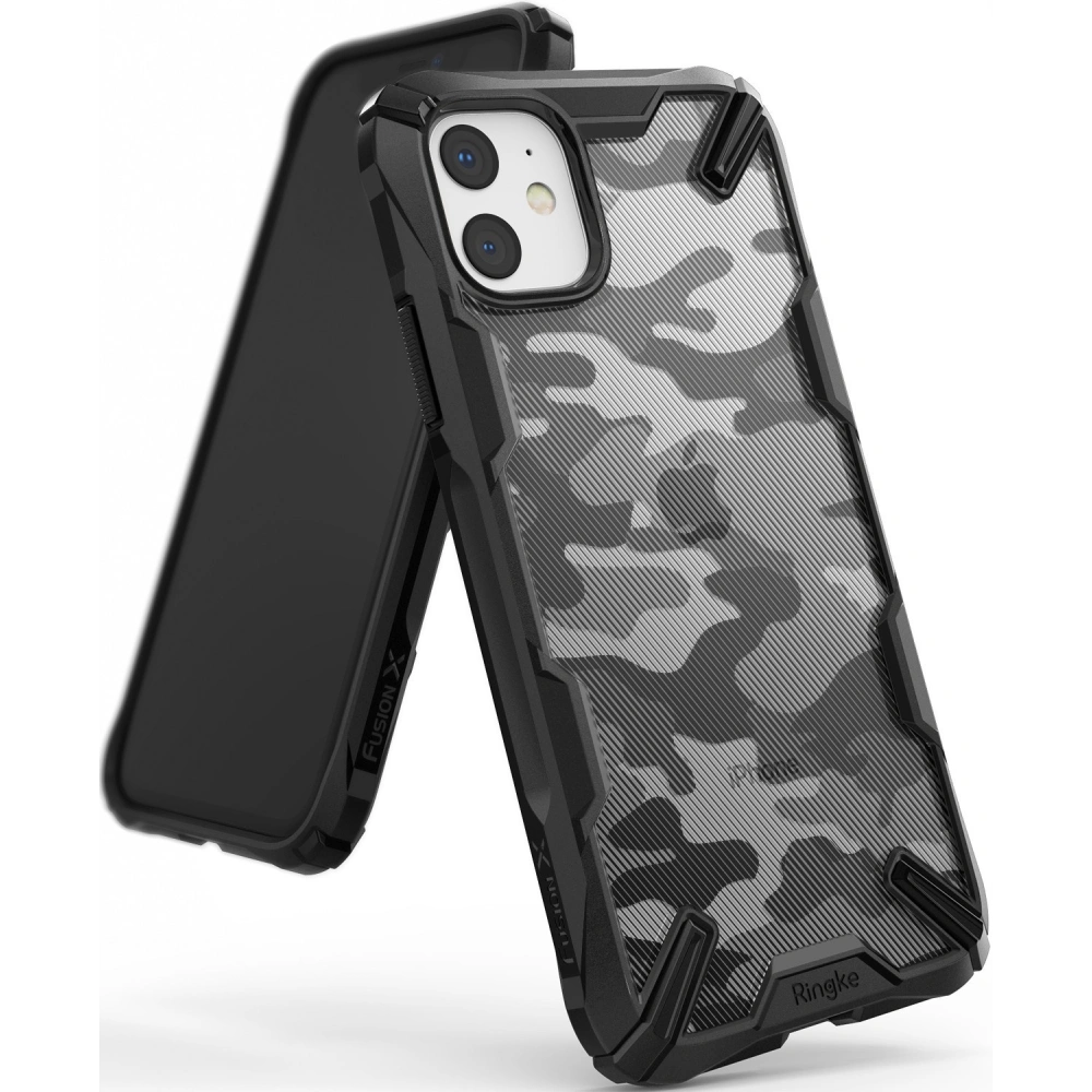 Wholesale Ringke Fusion-X Design Apple iPhone 11 Camo Black - RGK983MOB - {ean13} - Hurt