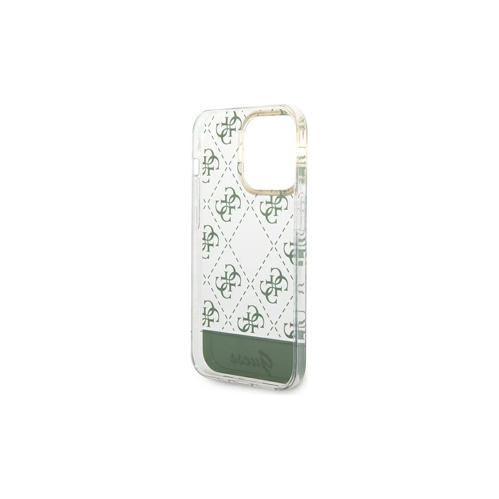 Wholesale Guess GUHCP14XHG4MHA Apple iPhone 14 Pro Max khaki hardcase 4G Pattern Script - GUE1948 - {ean13} - Hurt