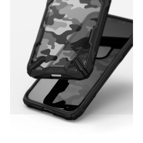 Etui Ringke Fusion-X Design Apple iPhone 11 Camo (Moro) Black