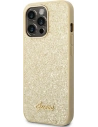 Wholesale Guess GUHCP14XHGGSHD Apple iPhone 14 Pro Max gold hard case Glitter Script - GUE1950 - {ean13} - Hurt