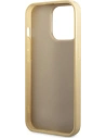 Wholesale Guess GUHCP14XHGGSHD Apple iPhone 14 Pro Max gold hard case Glitter Script - GUE1950 - {ean13} - Hurt