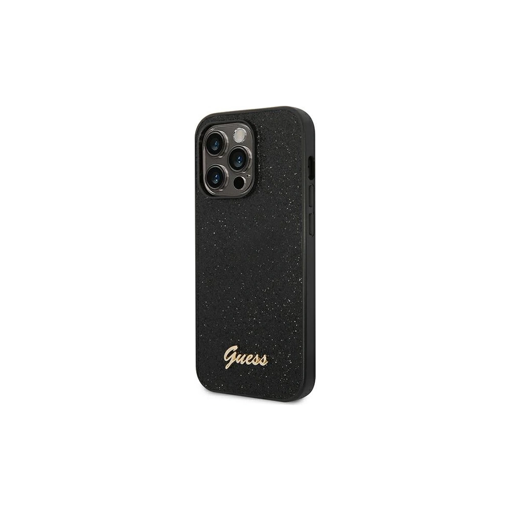 Hurtownia GSM - Etui Guess GUHCP14XHGGSHK Apple iPhone 14 Pro Max czarny/black hard case Glitter Script - GUE1951 - {ean13} - Hurt