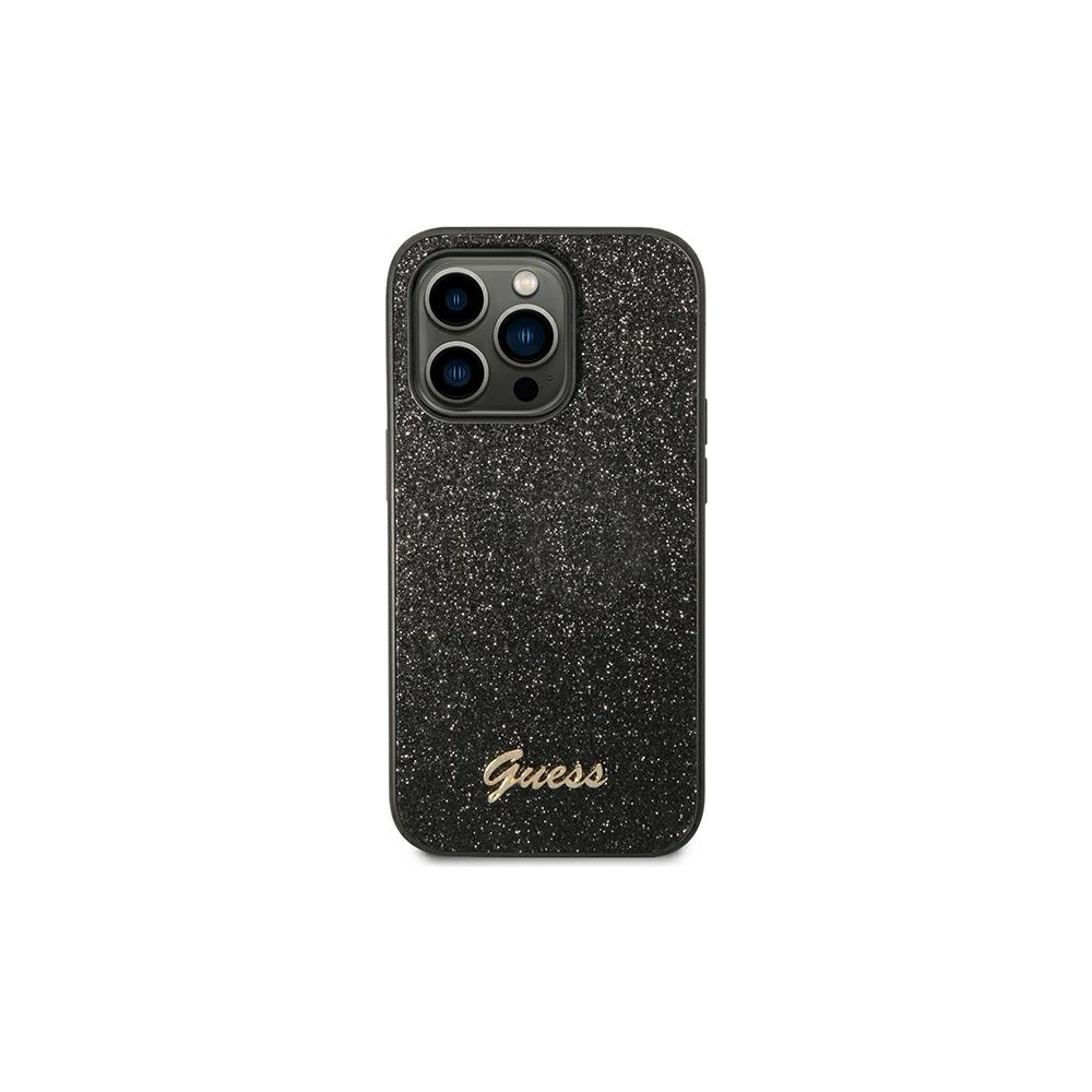 Hurtownia GSM - Etui Guess GUHCP14XHGGSHK Apple iPhone 14 Pro Max czarny/black hard case Glitter Script - GUE1951 - {ean13} - Hurt