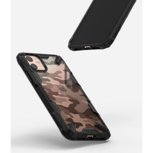 Etui Ringke Fusion-X Design Apple iPhone 11 Camo (Moro) Black