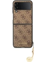 Etui Guess GUHCZF4GF4GBR Samsung Galaxy Z Flip 4 maro/hard case 4G Charms Collection