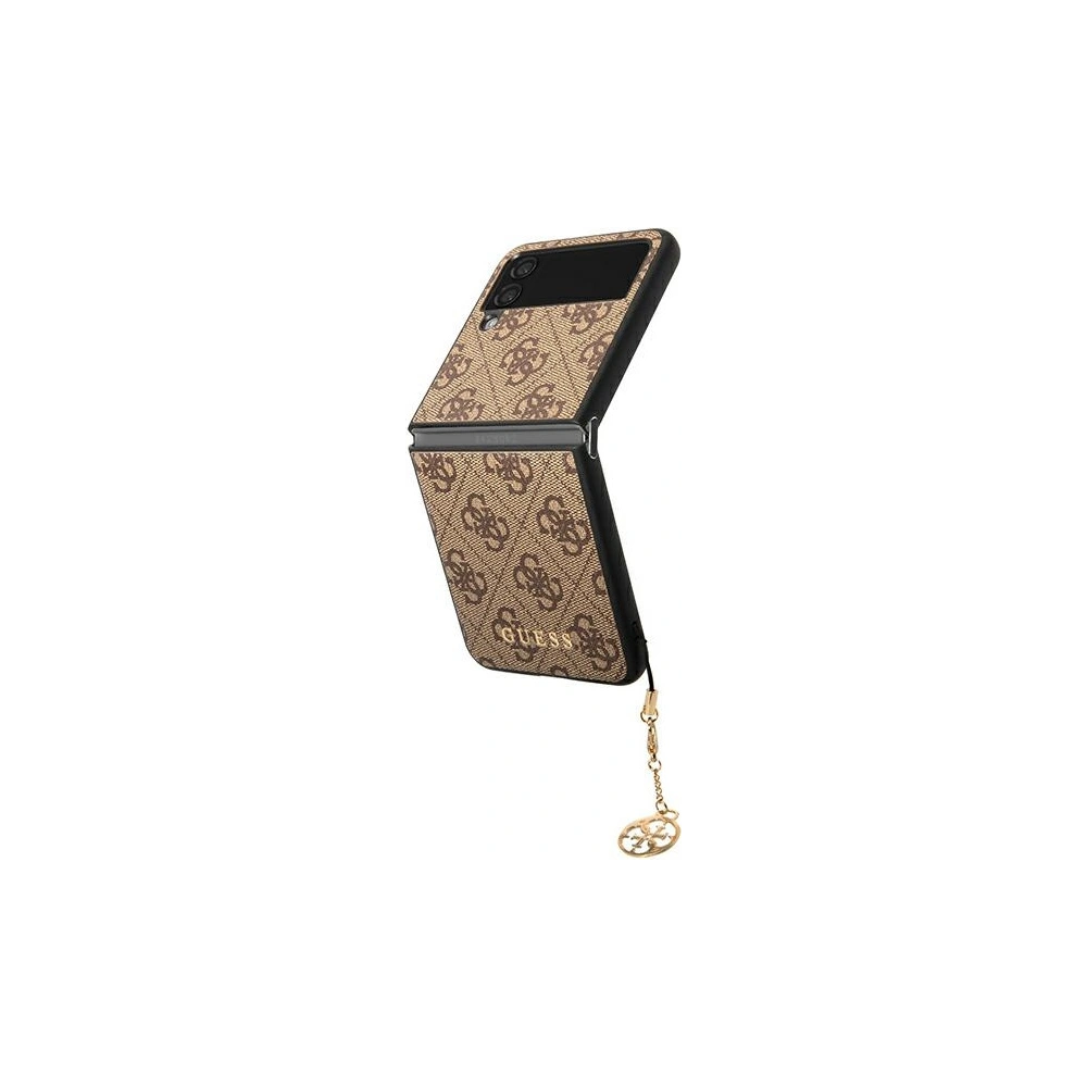 Hurtownia GSM - Case Guess GUHCZF4GF4GBR Samsung Galaxy Z Flip 4 braun/brown Hartschale 4G Charms Collection - GUE1957 - {ean13} - Hurt