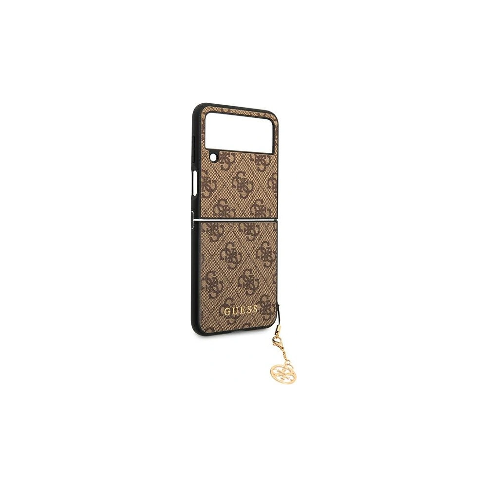 Hurtownia GSM - Case Guess GUHCZF4GF4GBR Samsung Galaxy Z Flip 4 braun/brown Hartschale 4G Charms Collection - GUE1957 - {ean13} - Hurt