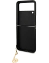 Wholesale Guess GUHCZF4GF4GBR Samsung Galaxy Z Flip 4 brown hard case 4G Charms Collection - GUE1957 - {ean13} - Hurt