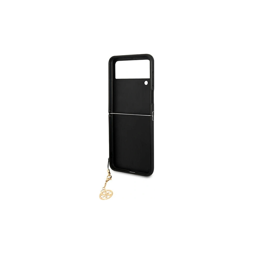 Wholesale Guess GUHCZF4GF4GBR Samsung Galaxy Z Flip 4 brown hard case 4G Charms Collection - GUE1957 - {ean13} - Hurt