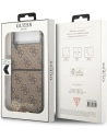 Wholesale Guess GUHCZF4GF4GBR Samsung Galaxy Z Flip 4 brown hard case 4G Charms Collection - GUE1957 - {ean13} - Hurt