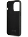 Hurtownia GSM - Etui Karl Lagerfeld KLHCP14LFWHK Apple iPhone 14 Pro hardcase černé/black Kožené perforované logo - KLD991 - {ean13} - Hurt