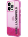 Hurtownia GSM - Etui Karl Lagerfeld KLHCP14LLCKVF Apple iPhone 14 Pro růžový/pink hardcase Liquid Glitter Elong - KLD993 - {ean13} - Hurt