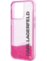 Hurtownia GSM - Etui Karl Lagerfeld KLHCP14LLCKVF Apple iPhone 14 Pro růžový/pink hardcase Liquid Glitter Elong - KLD993 - {ean13} - Hurt