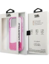 Hurtownia GSM - Etui Karl Lagerfeld KLHCP14LLCKVF Apple iPhone 14 Pro růžový/pink hardcase Liquid Glitter Elong - KLD993 - {ean13} - Hurt