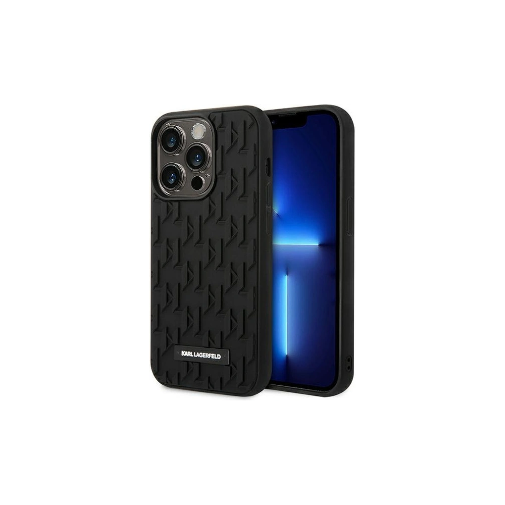 Hurtownia GSM - Etui Karl Lagerfeld KLHCP14LRUPKLPK Apple iPhone 14 Pro hardcase černý/black 3D Monogram - KLD994 - {ean13} - Hurt