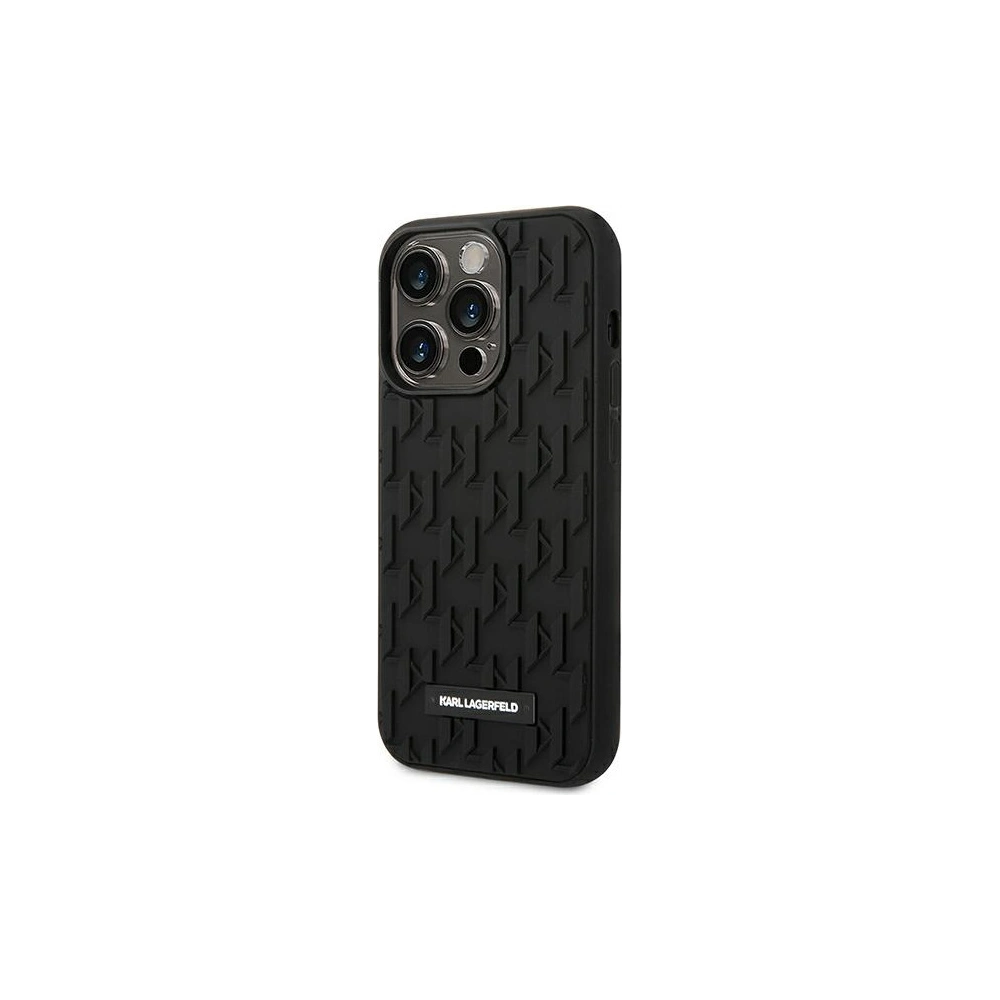 Hurtownia GSM - Etui Karl Lagerfeld KLHCP14LRUPKLPK Apple iPhone 14 Pro hardcase černý/black 3D Monogram - KLD994 - {ean13} - Hurt