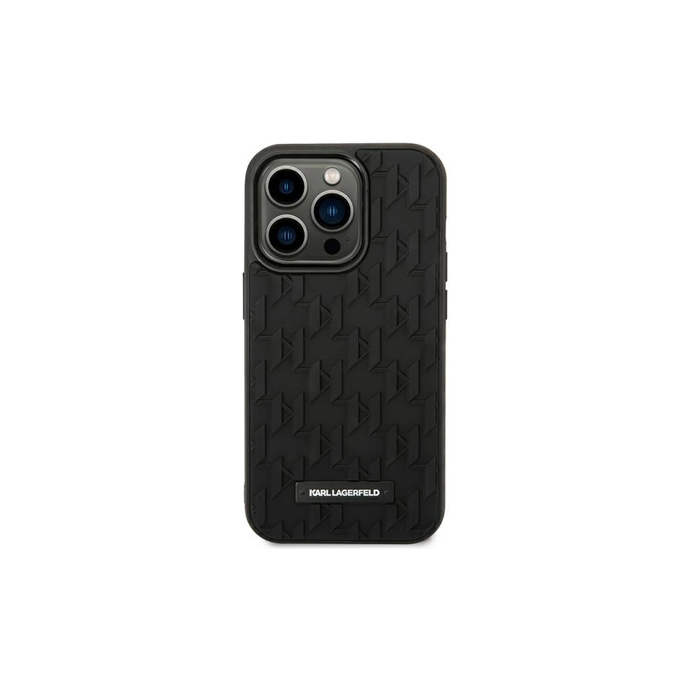 Hurtownia GSM - Etui Karl Lagerfeld KLHCP14LRUPKLPK Apple iPhone 14 Pro hardcase negru/black 3D Monogram - KLD994 - {ean13} - Hurt