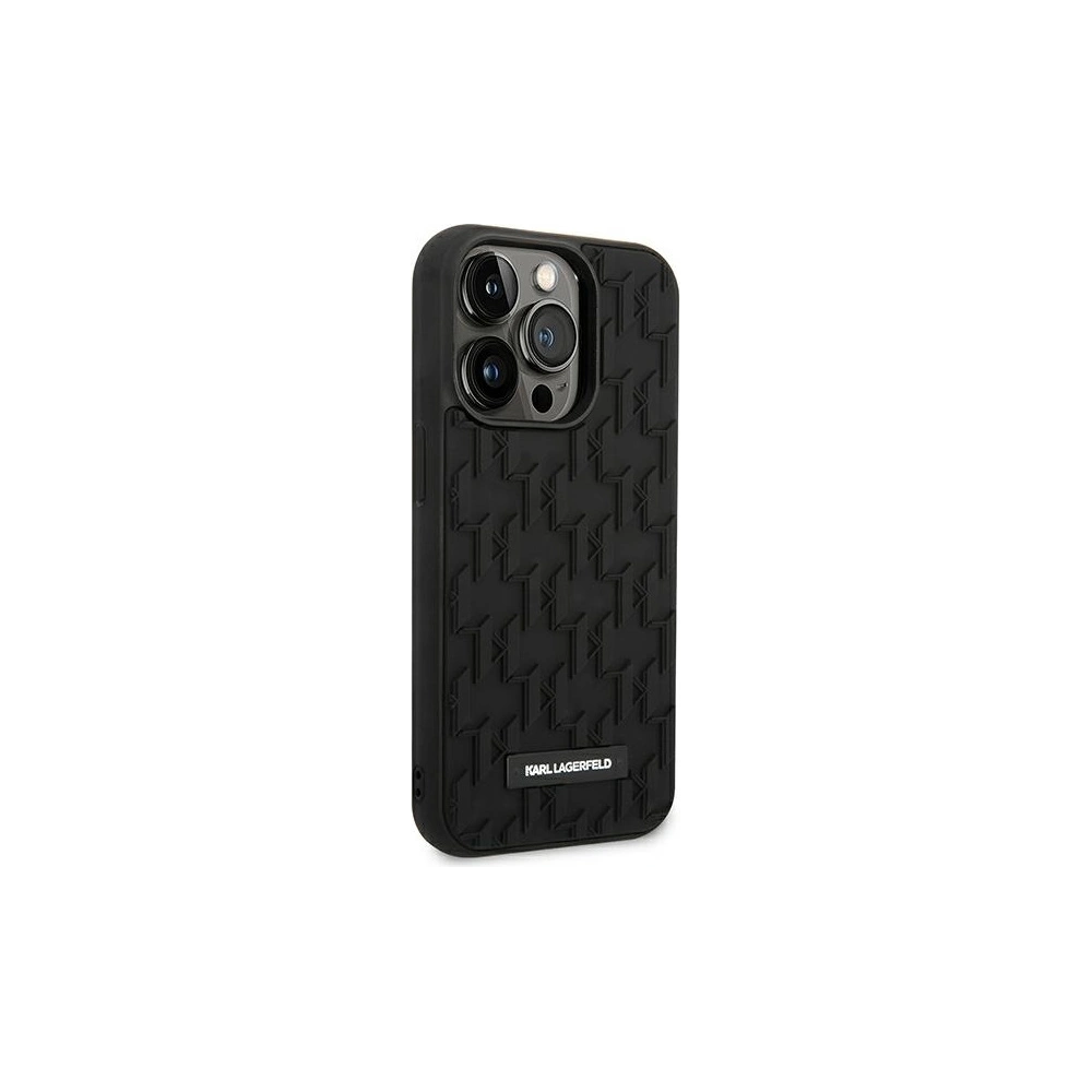 Hurtownia GSM - Etui Karl Lagerfeld KLHCP14LRUPKLPK Apple iPhone 14 Pro hardcase negru/black 3D Monogram - KLD994 - {ean13} - Hurt