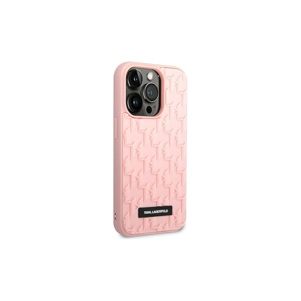 Hurtownia GSM - Etui Karl Lagerfeld KLHCP14LRUPKLPP Apple iPhone 14 Pro hardcase růžový/pink 3D Monogram - KLD995 - {ean13} - Hurt