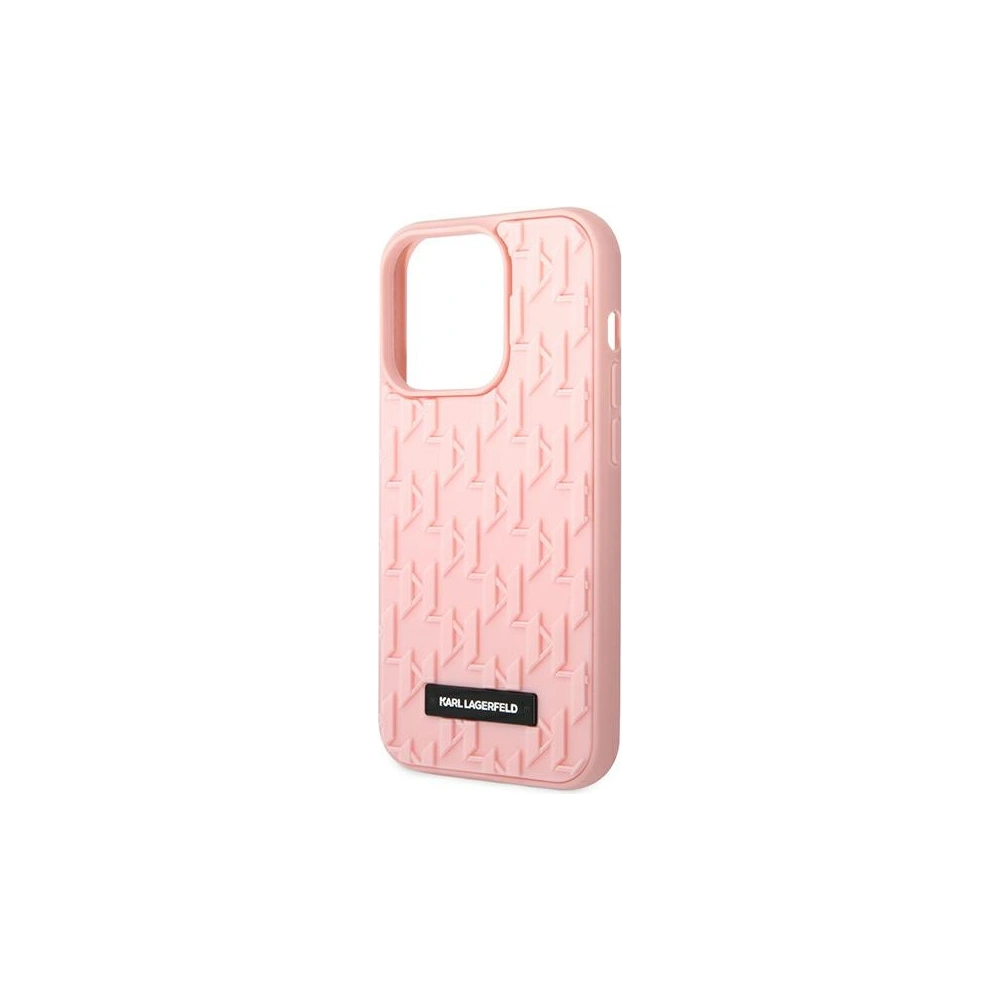 Hurtownia GSM - Etui Karl Lagerfeld KLHCP14LRUPKLPP Apple iPhone 14 Pro hardcase růžový/pink 3D Monogram - KLD995 - {ean13} - Hurt