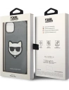 Hurtownia GSM - Etui Karl Lagerfeld KLHCP14MSAPCHG Apple iPhone 14 Plus / 15 Plus hardcase srebrny/silver Saffiano Choupette Head Patch - KLD996 - {ean13} - Hurt