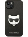 Hurtownia GSM - Etui Karl Lagerfeld KLHCP14MSAPCHK Apple iPhone 14 Plus / 15 Plus hardcase czarny/black Saffiano Choupette Head Patch - KLD997 - {ean13} - Hurt