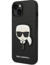 Hurtownia GSM - Etui Karl Lagerfeld KLHCP14MSAPKHK Apple iPhone 14 Plus / 15 Plus negru/black hardcase Saffiano Patch-ul lui Karl - KLD999 - {ean13} - Hurt