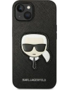Hurtownia GSM - Etui Karl Lagerfeld KLHCP14MSAPKHK Apple iPhone 14 Plus / 15 Plus negru/black hardcase Saffiano Patch-ul lui Karl - KLD999 - {ean13} - Hurt