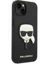 Hurtownia GSM - Etui Karl Lagerfeld KLHCP14MSAPKHK Apple iPhone 14 Plus / 15 Plus negru/black hardcase Saffiano Patch-ul lui Karl - KLD999 - {ean13} - Hurt