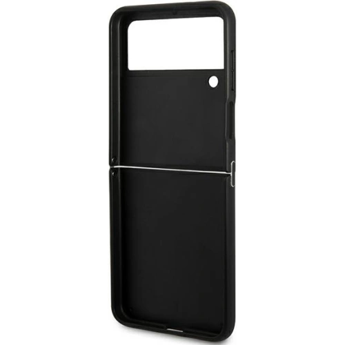 Etui Karl Lagerfeld KLHCZF4IKMSBK Samsung Galaxy Z Flip 4 czarny/black book Saffiano Ikonik Metal