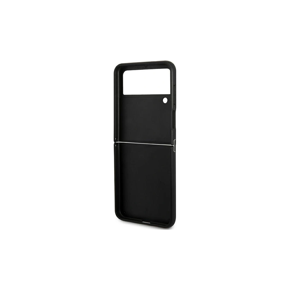Hurtownia GSM - Etui Karl Lagerfeld KLHCZF4IKMSBK Samsung Galaxy Z Flip 4 negru/black book Saffiano Ikonik Metal - KLD1019 - {ean13} - Hurt